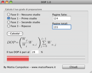 DOP v. 1.0 screenshot